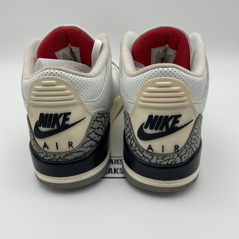 Size 8.5 - Jordan 3 Retro Mid White Cement Reimagined (DN3707-100)‎ - Picture 6 of 8